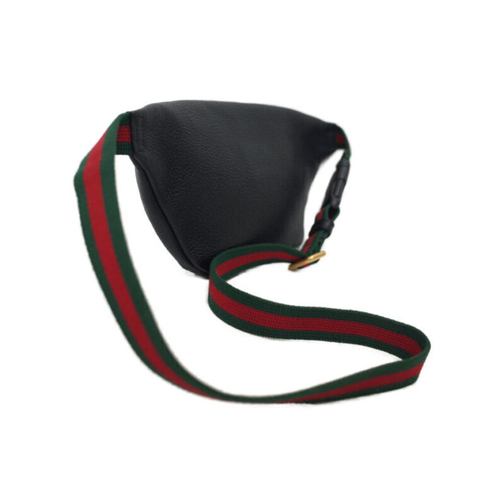 Gucci Crossbody Bag Leather Belt Body Bum